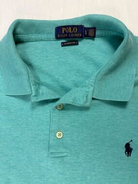Polo Ralph Lauren Heather Teal Classic Fit Polo men’s large 100% cotton